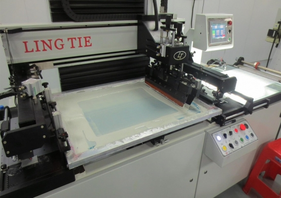 PET 필름 스크린 인쇄 기계 