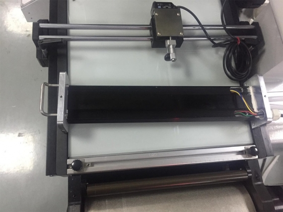 2 컬러 스크린 인쇄 기계 롤 투 롤 